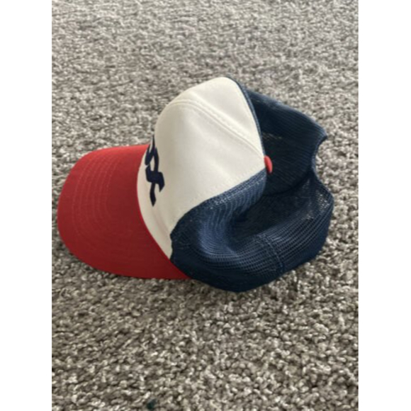 Vintage Chicago White Sox Mesh Red Rope Snapback Baseball Hat Cap MLB NICE! - Picture 2 of 7